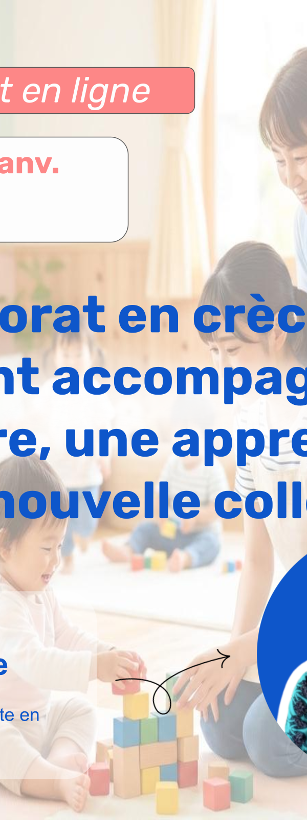 Tutorat en crèche : comment accompagner une stagiaire, une apprentie ou une nouvelle collègue
